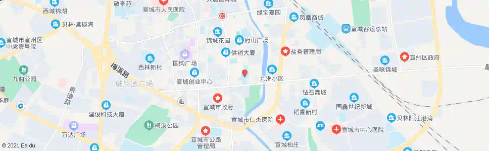 宣城六中_公交站地图_宣城公交_妙搜公交查询2025