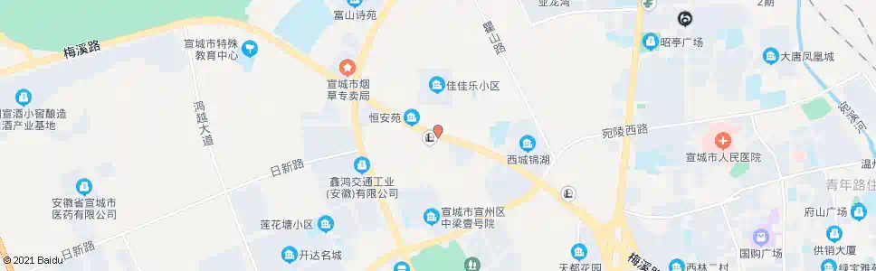 宣城石板桥居委会_公交站地图_宣城公交_妙搜公交查询2025