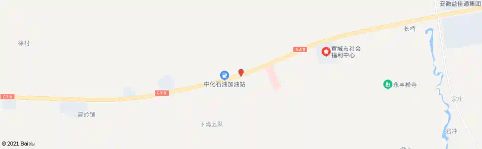 宣城汤村路口_公交站地图_宣城公交_妙搜公交查询2025