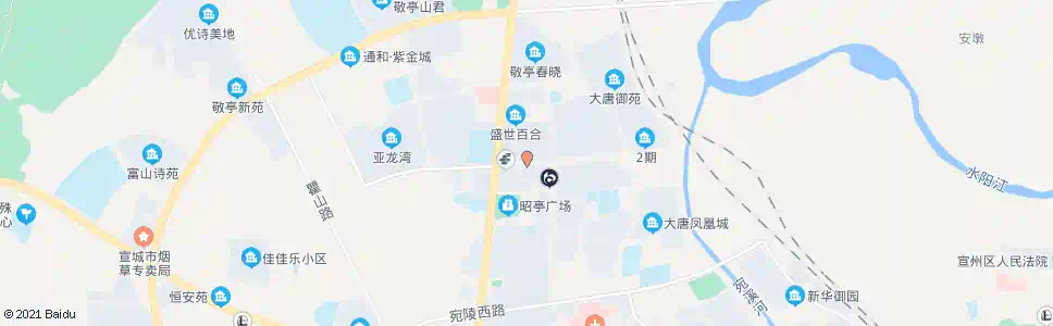 宣城双塔路_公交站地图_宣城公交_妙搜公交查询2025