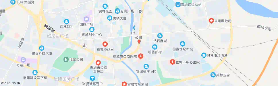 宣城向阳路口_公交站地图_宣城公交_妙搜公交查询2025