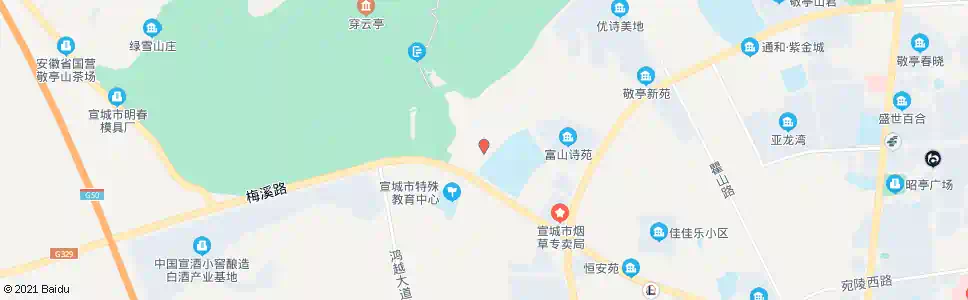 宣城世纪度假村_公交站地图_宣城公交_妙搜公交查询2025