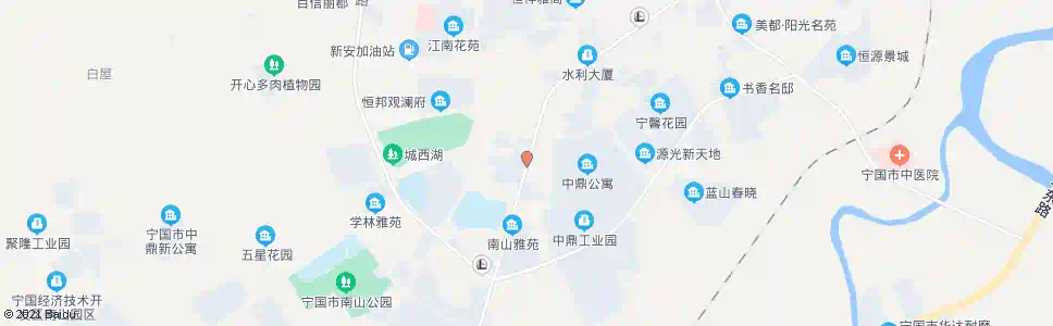 宣城上海花苑_公交站地图_宣城公交_妙搜公交查询2025