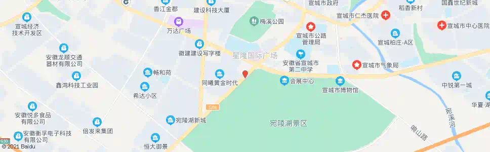 宣城南洋浴场_公交站地图_宣城公交_妙搜公交查询2025