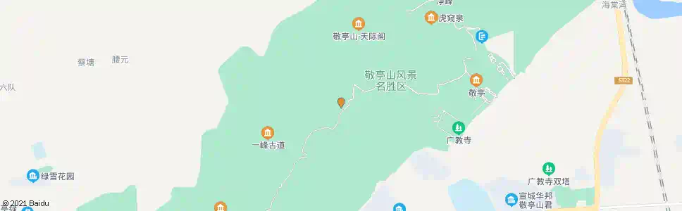宣城敬亭山东大门(昭亭路)_公交站地图_宣城公交_妙搜公交查询2025