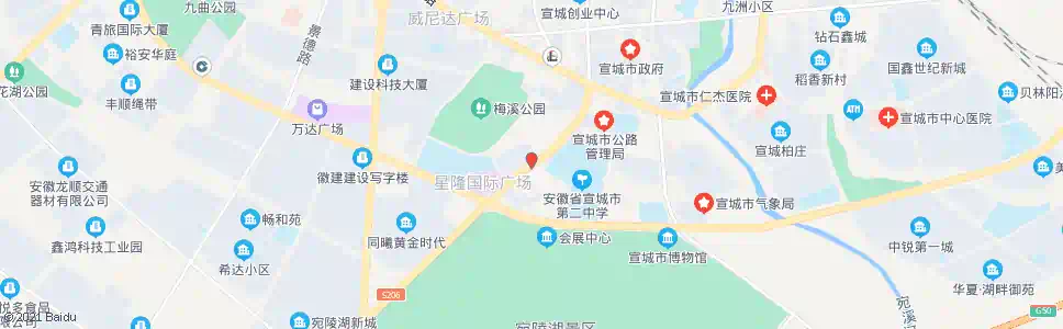 宣城地质队_公交站地图_宣城公交_妙搜公交查询2025