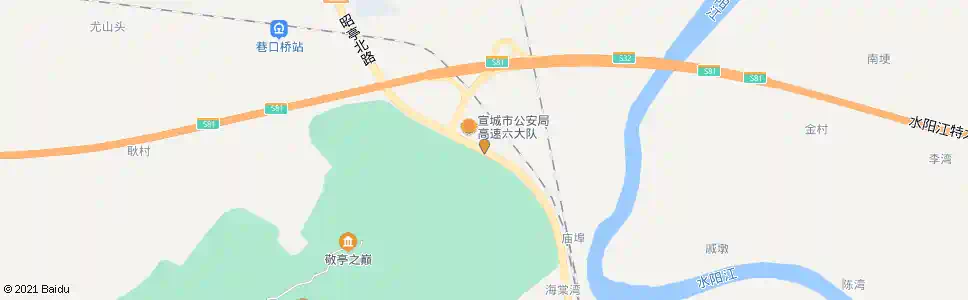 宣城巷口桥加油站_公交站地图_宣城公交_妙搜公交查询2025