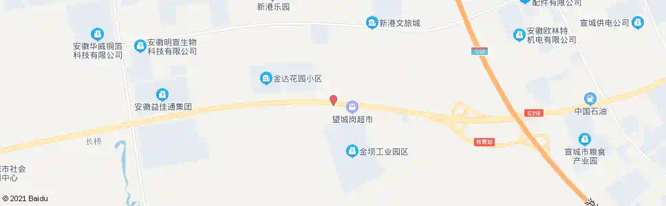 宣城望城岗_公交站地图_宣城公交_妙搜公交查询2025