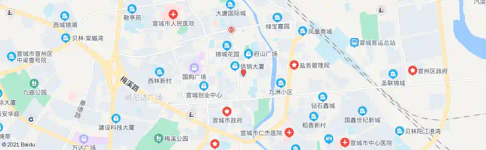 宣城四小_公交站地图_宣城公交_妙搜公交查询2025