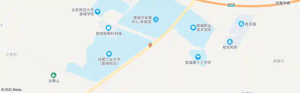 宣城桂花园_公交站地图_宣城公交_妙搜公交查询2025