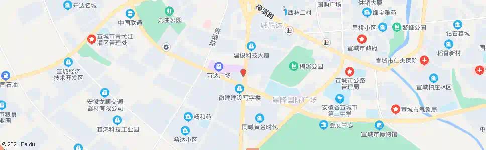 宣城广电中心东门_公交站地图_宣城公交_妙搜公交查询2025