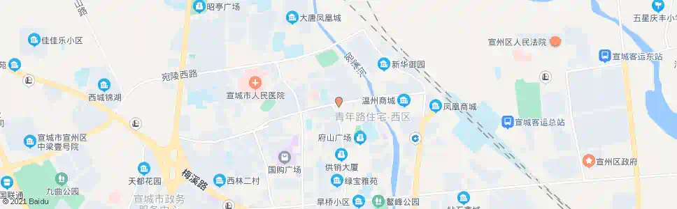 宣城老十字街_公交站地图_宣城公交_妙搜公交查询2025