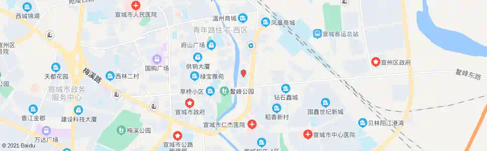 宣城九州小区_公交站地图_宣城公交_妙搜公交查询2025