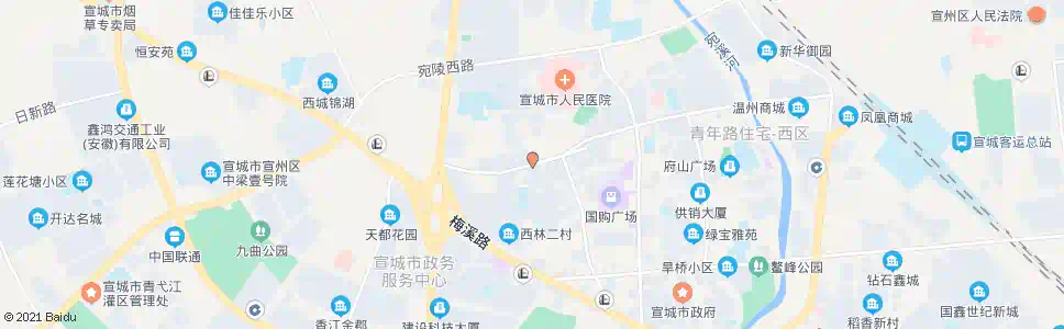 宣城康乐山庄_公交站地图_宣城公交_妙搜公交查询2025