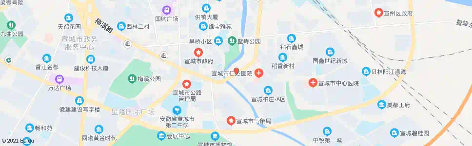 宣城宣城日报社_公交站地图_宣城公交_妙搜公交查询2025