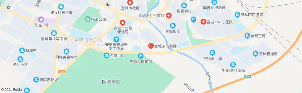 宣城气象局_公交站地图_宣城公交_妙搜公交查询2025