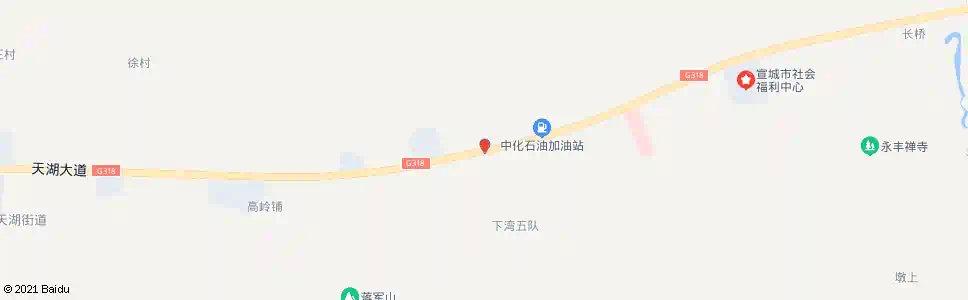 宣城军天湖路口_公交站地图_宣城公交_妙搜公交查询2025