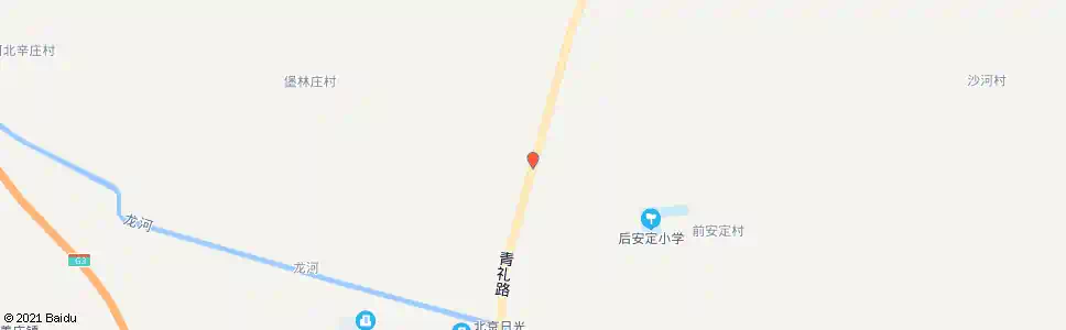 北京后安定_公交站地图_北京公交_妙搜公交查询2025