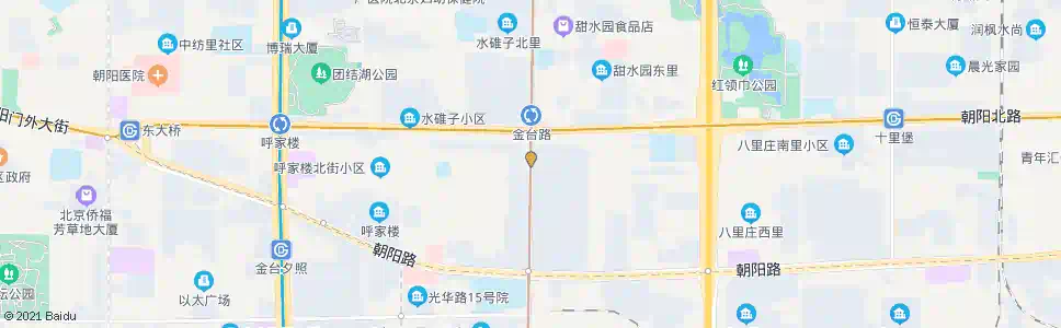 北京金台路口南_公交站地图_北京公交_妙搜公交查询2025
