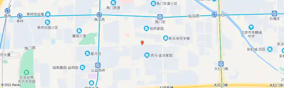 北京西马小区_公交站地图_北京公交_妙搜公交查询2025