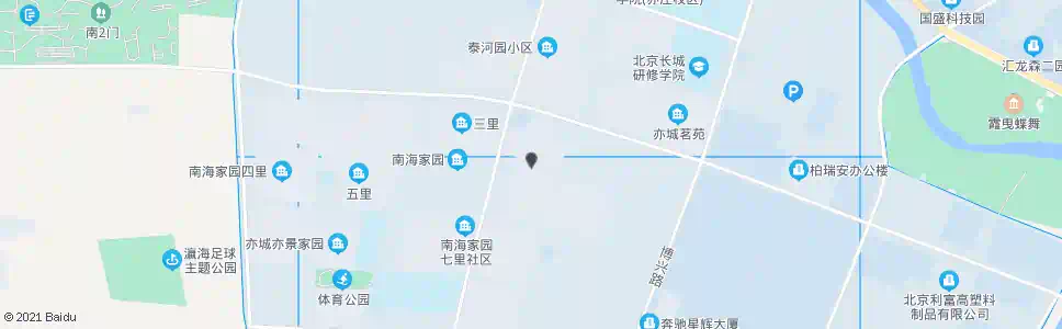 北京泰河一街西口_公交站地图_北京公交_妙搜公交查询2025