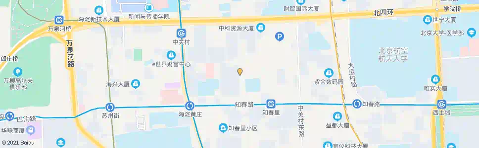 北京科学院小区_公交站地图_北京公交_妙搜公交查询2025