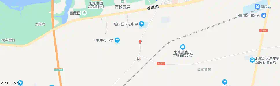 北京下屯站牌_公交站地图_北京公交_妙搜公交查询2025