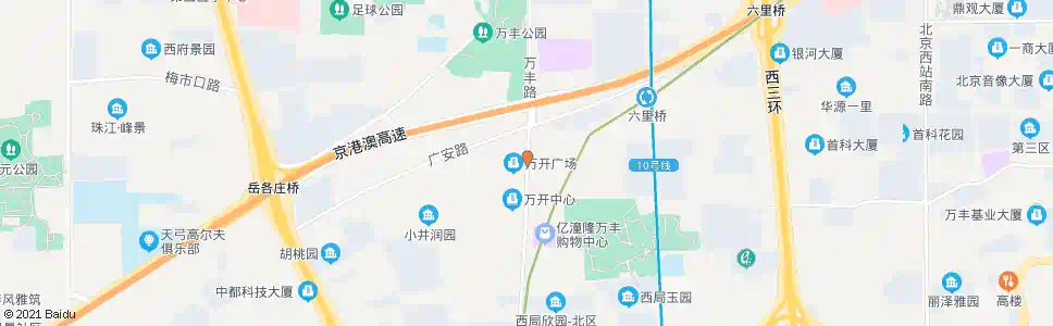 北京小井路口南_公交站地图_北京公交_妙搜公交查询2025
