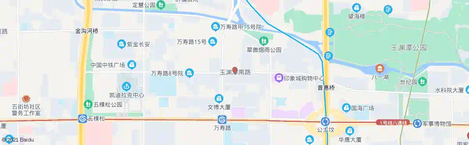 北京翠微南里_公交站地图_北京公交_妙搜公交查询2025