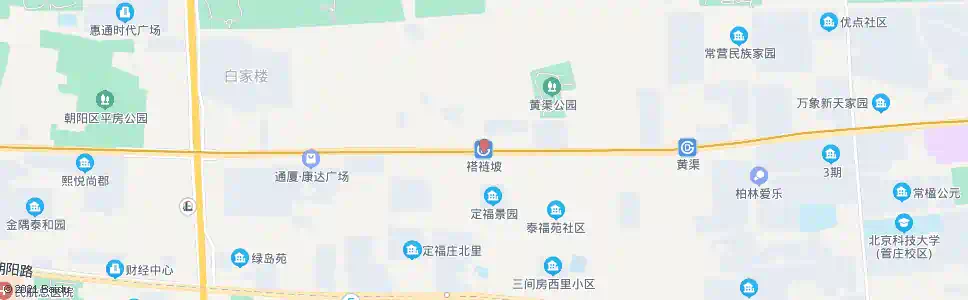 北京褡裢坡村_公交站地图_北京公交_妙搜公交查询2025