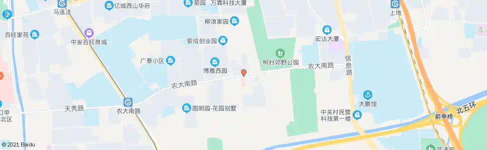 北京色树村_公交站地图_北京公交_妙搜公交查询2025
