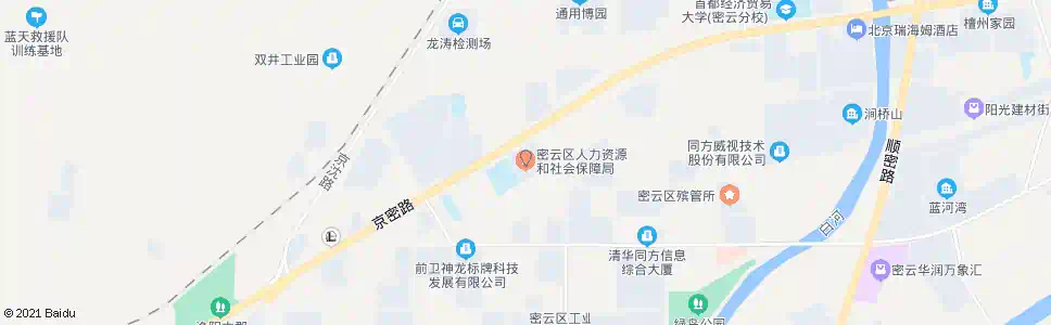 北京密云劳动局_公交站地图_北京公交_妙搜公交查询2025