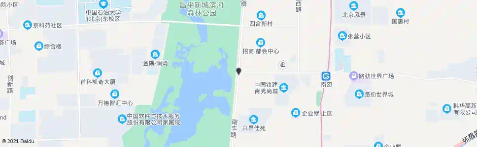 北京景文屯北_公交站地图_北京公交_妙搜公交查询2025