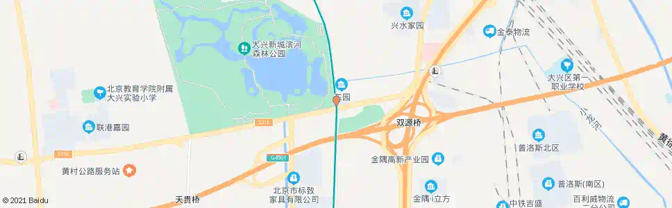 北京盛源桥北_公交站地图_北京公交_妙搜公交查询2025