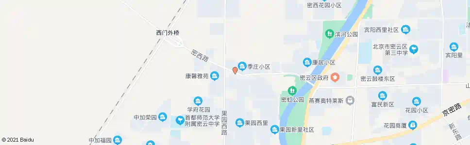 北京季庄小区_公交站地图_北京公交_妙搜公交查询2025