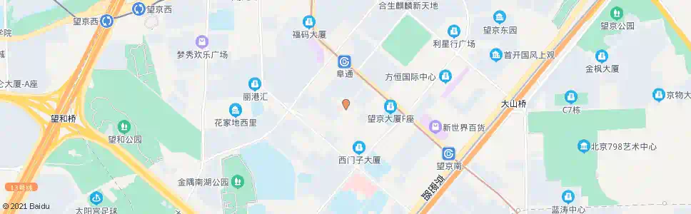 北京望花路_公交站地图_北京公交_妙搜公交查询2025