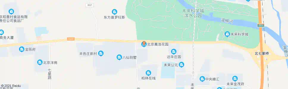 北京浩庭花园_公交站地图_北京公交_妙搜公交查询2025