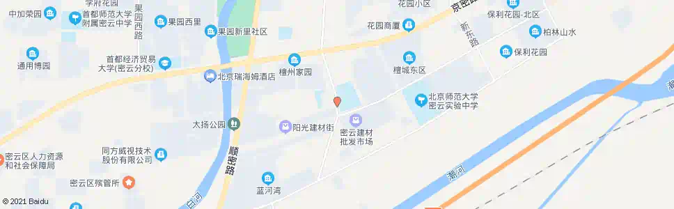 北京密云南菜园_公交站地图_北京公交_妙搜公交查询2025