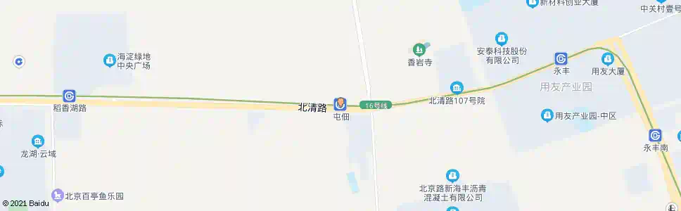 北京王佃庄_公交站地图_北京公交_妙搜公交查询2025