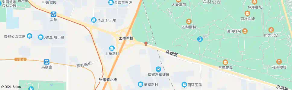 北京土桥新桥东_公交站地图_北京公交_妙搜公交查询2025