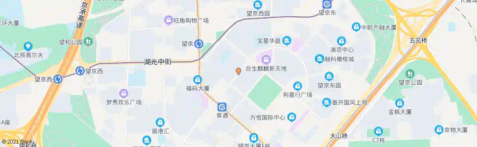 北京望京西园四区_公交站地图_北京公交_妙搜公交查询2025