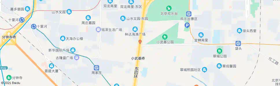 北京小武基桥北_公交站地图_北京公交_妙搜公交查询2025
