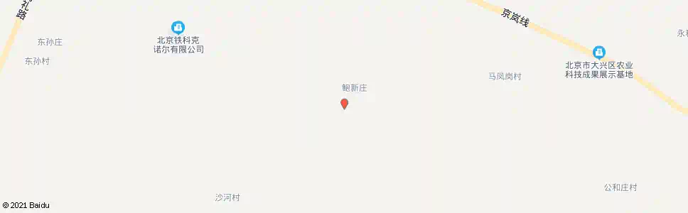 北京东鲍辛庄_公交站地图_北京公交_妙搜公交查询2025
