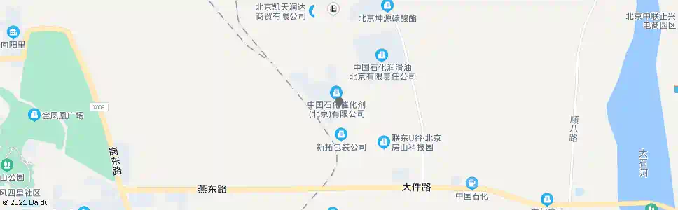 北京前朱各庄_公交站地图_北京公交_妙搜公交查询2025