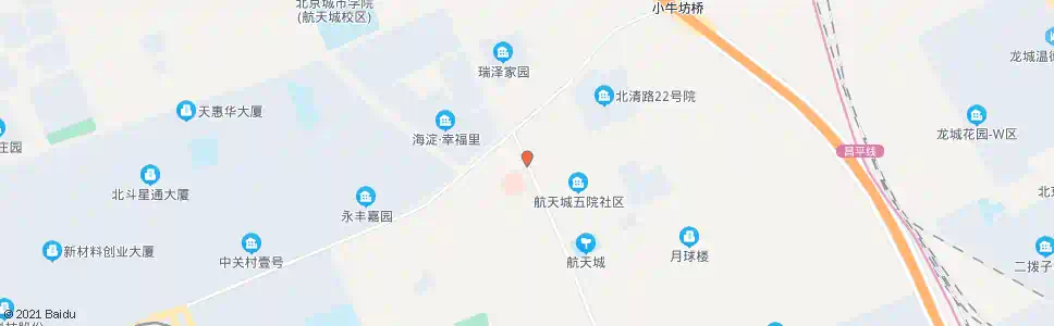 北京航天城北站_公交站地图_北京公交_妙搜公交查询2025