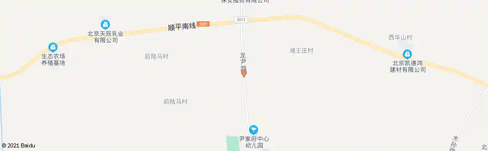北京陆马庄_公交站地图_北京公交_妙搜公交查询2025