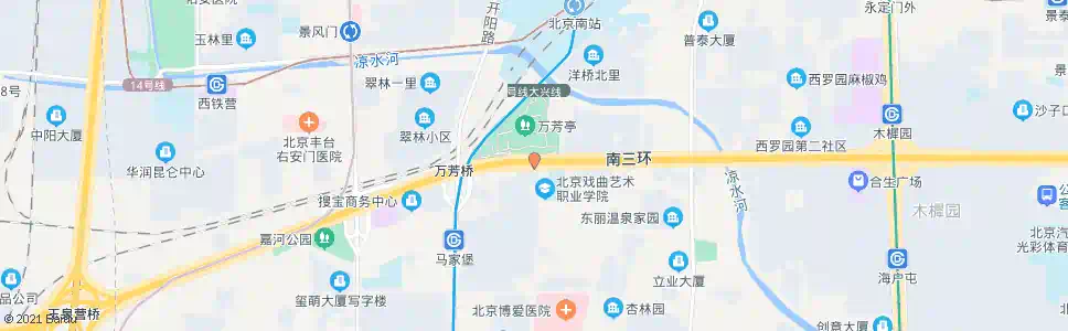 北京北京戏曲学校_公交站地图_北京公交_妙搜公交查询2025