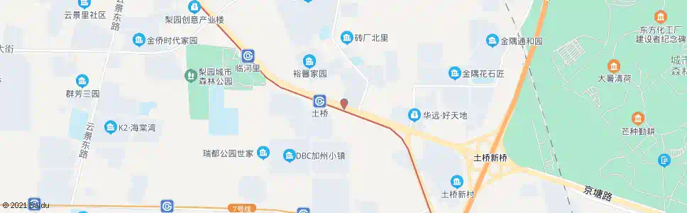 北京土桥村_公交站地图_北京公交_妙搜公交查询2025