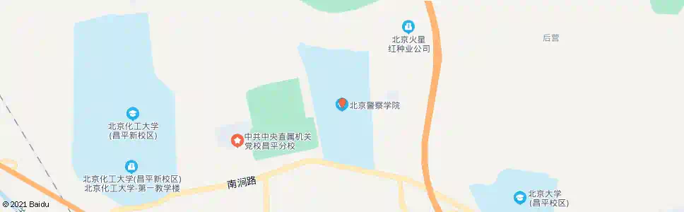 北京警察学院_公交站地图_北京公交_妙搜公交查询2025