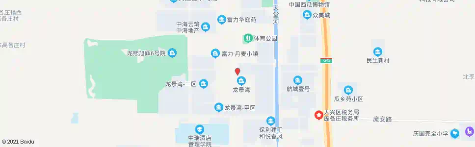 北京龙景湾小区_公交站地图_北京公交_妙搜公交查询2025